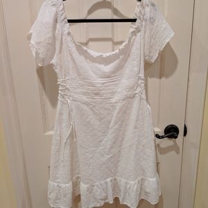 Broderie Anglais Eyelet Dress